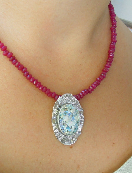 Gemstone necklace