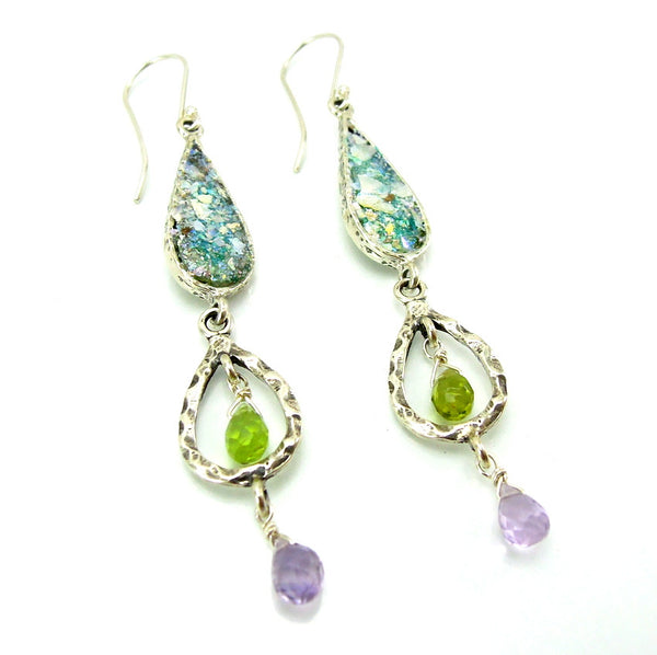 amethyst earrings 