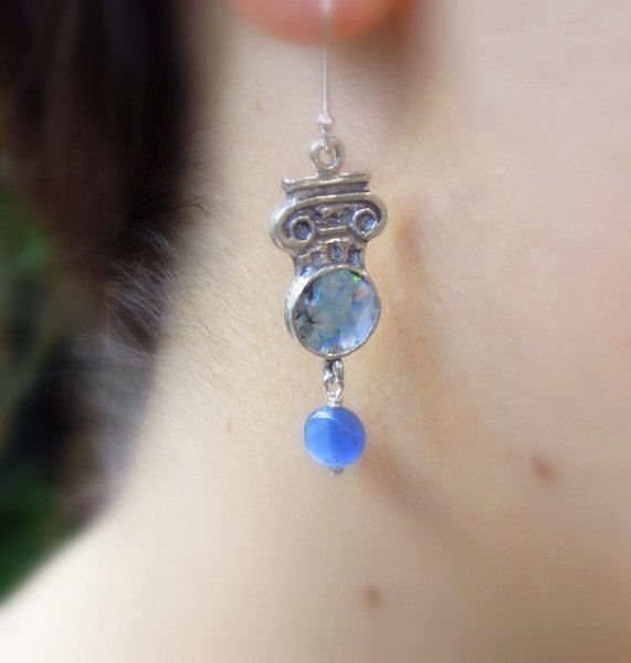 Earrings - Pillar Shaped Kyanite Earrings