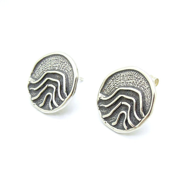 Earrings - Sterling Silver Round Post Earrings