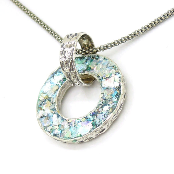 roman glass necklace