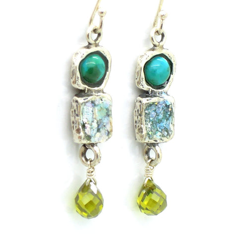 gemstone earrings