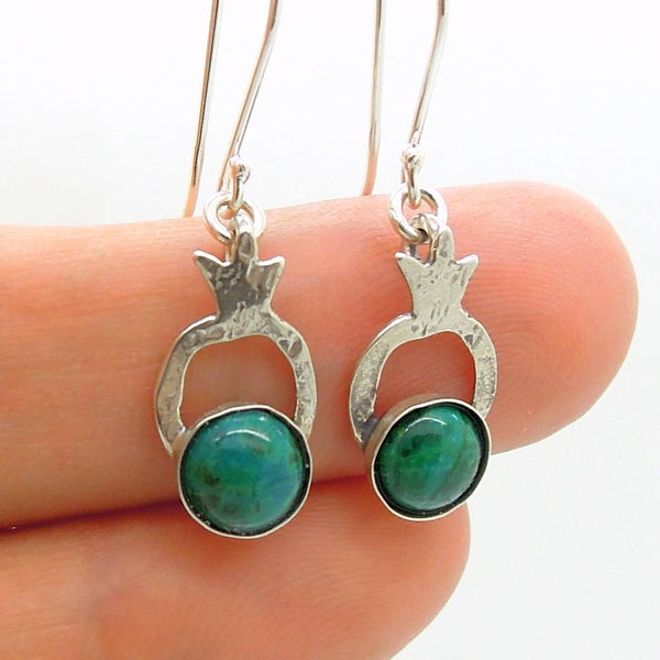 Necklace - Pomegranate Pendant With Eilat, Criscola Gemsotne