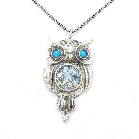 Roman glass &amp; Gemstone Pendants/Necklaces