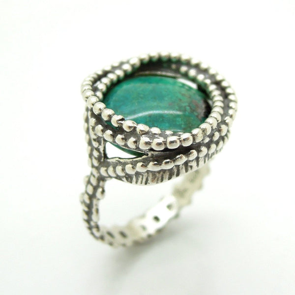 Pendant - Silver And Eliat (Criscola) Gemstone Pendant