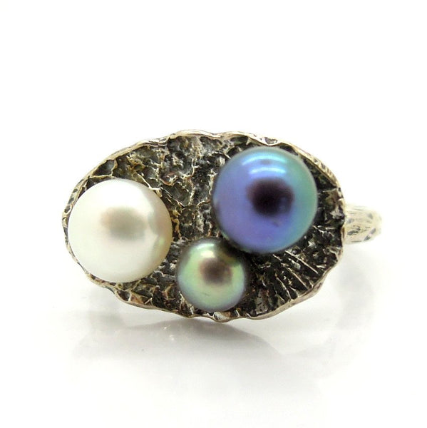 Rings - 3 Color Pearl Ring
