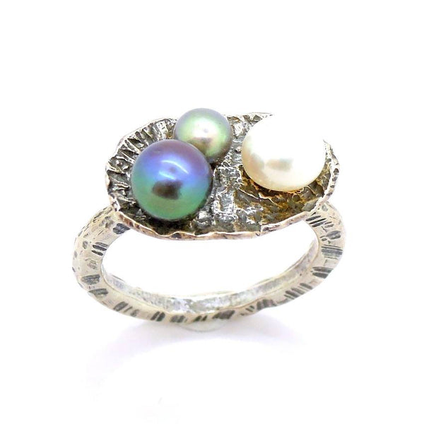 Rings - 3 Color Pearl Ring