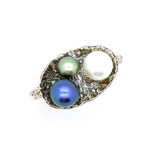 Rings - 3 Color Pearl Ring