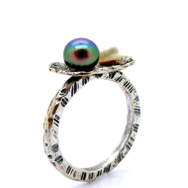 Rings - 3 Color Pearl Ring